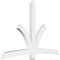 Ekena Millwork Davenport Architectural Grade PVC Gable Bracket, 96"W x 64"H x 4"D x 6"F, 16/12 Pitch GBP096X64X0406DAV00 - alternate 1